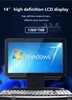 OEM 14 Inch Win 10/11/Linux/Android All-in-One POS System Cash Register Terminal POS Built in Keyboard All in One POS Machine