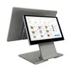 Wholesale 15.6inch Win10/11 Linux Android Dual Screen POS System All in One POS Machine Retail POS Cash Register for Restaurants