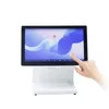 15.6+9.7 Inch Dual Screen All-in-One POS Cash Register Rk3568 WiFi 8+128g 58mm Printer with COM Interface Analytical Statement