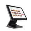 Single Screen Folding All-in-One 15.1 Inch LCD Touch POS Terminal WiFi 2+32g Cash Register Desktop POS Ordering