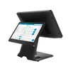 Factory 15.6 11.6 Inch POS Terminal Dual Display Touch Screen POS machine Billing Cash Register System 80 Printer Barcode Scanner for Point of Sale Checkout