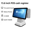 Ultra Powerful 15.6" Win10/11 Linux System Touch Screen POS Machine Cash Register Point of Sale System All in One POS Machine