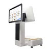 OEM Dual Screen Touch POS System with New Ai Digital electronic Weight Scale Electronic Cash Register and Fruit Weighing Printer