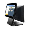 Foldable 15.6 Inch Dual Touch Screen POS System Terminal Win Dows Cash Register for Restaurant & Retail Shop Intel I3