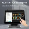 Foldable 15.6 Inch Dual Touch Screen POS System Terminal Win Dows Cash Register for Restaurant & Retail Shop Intel I3