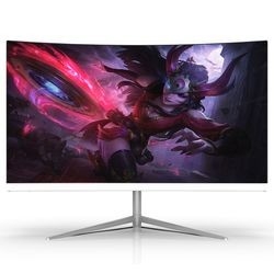 Hot Selling 27 Inch 2K/1K 1080P Gaming Monitor Wide Screen Curved Design with 165Hz Refresh Rate for Gamers