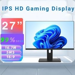 Factory Wholesale New 27inch 2K HD LED Screen Flat Desktop Business Gaming Computer Monitor IPS Panel Gaming Monitors